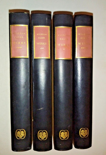 Wilhelm raabe werke vier - raabe, in