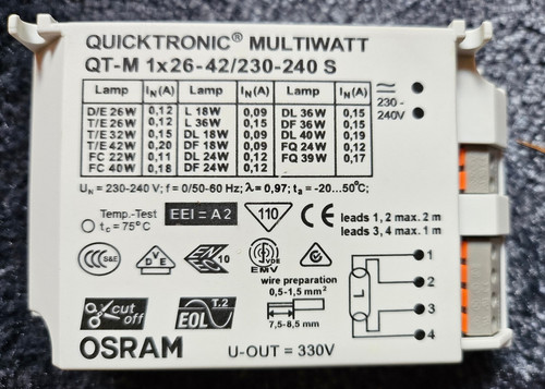 Osram quicktronic multiwatt - osram,