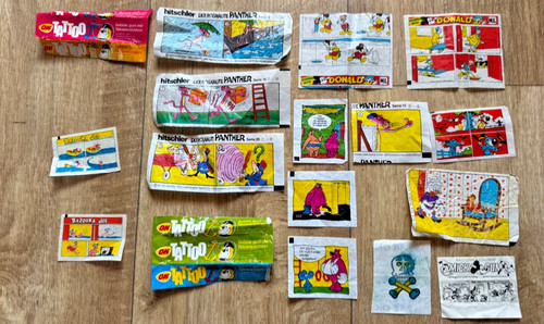 16x kaugummibilder mix 70er - 16x,