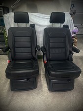 2 Einzelsitze Drehsitze Leder