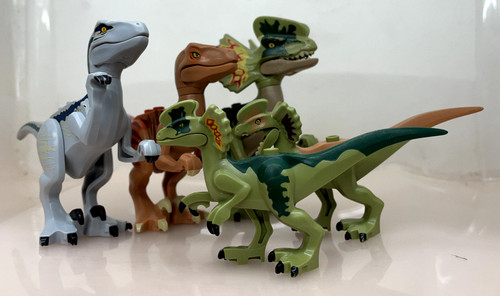 Lego dinosaurier raptoren - lego, +