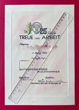 Urkunde LAUCHHAMMER Werke