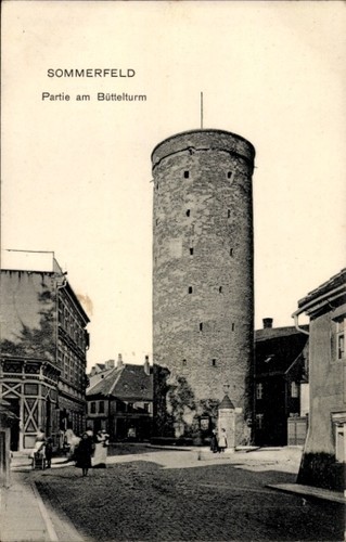 Lubsko sommerfeld der - ak, in