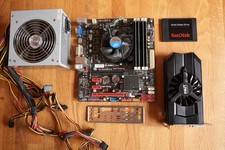 PC Komponenten Teile Set gebraucht – ideal für Einsteiger oder Werkstatt-PC