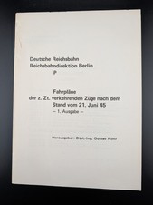 Fahrplan 1945 REPRINT 1971