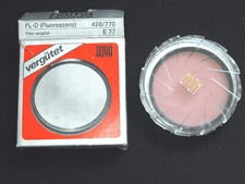 HOYA Fluoreszenz (Neon) Spezial-Foto-Filter FL-D 426/770, E77 Gewinde SELTEN!