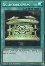 yugioh 1x Gold-Sarkophag