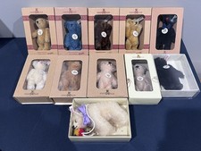 Lot of 11 Steiff Club Bears in