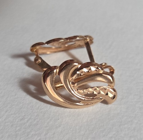 Hübsche 585 rotgold ohrringe - hübsche,
