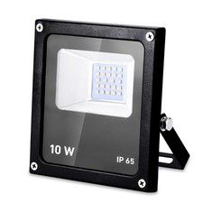 10 W LED-Strahler Außen Licht Beleuchtung Fluter Lampe Scheinwerfer 650Lm breit