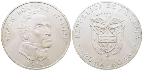 Panama balboas 1974 - panama,,