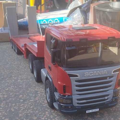 Bruder scania sattelzug - bruder, mit