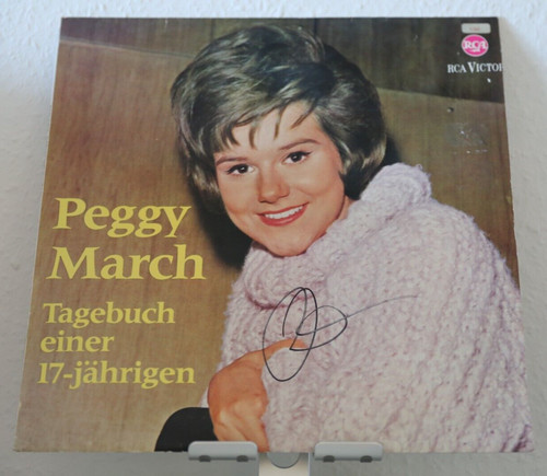 Original autogramm von - original, peggy