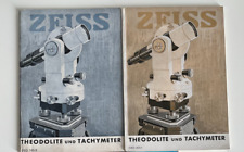 Seltene Broschüren - 1930er – Theodolite und Tachymeter – ZEISS