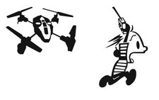 Renn! (Blade mQX) Aufkleber