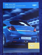 OPEL Astra H OPC Preisliste