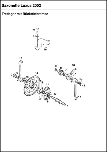 Sfm sachs haltewinkel - sfm,