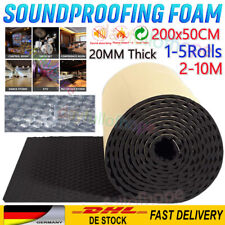 10m Schalldämmschaum Selbstklebend 5qm Akustik Dämmung Schaumstoff KFZ Dämmmatte