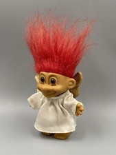 Russ Schutzengel Engel Troll Doll Kobold Gnom 90s Vintage Sammler Neon Haare