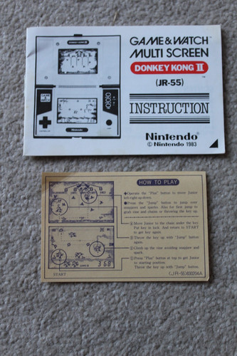Nintendo game watch - nintendo,
