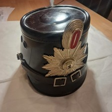 Alter Polizei Hut Helm Tschako Berlin Antik