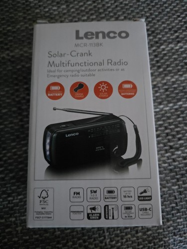 Lenco mcr 113bk - lenco, schwarz