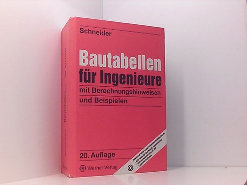 Bautabellen für ingenieure - bautabellen,