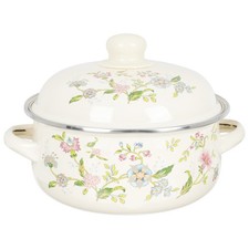 Töpfchen Mit Deckel Emaille