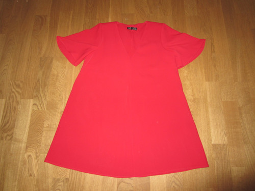 Rotes kleid zara xs - v., gr.