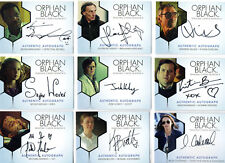 Orphan Black - Autogrammschild