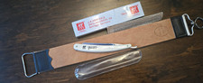 Rasiermesser  ZWILLING J.A HENCKELS Friodur INOX 50 1/2 Solingen + Streichriemen