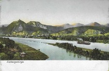 Das Siebengebirge, Rhein, Insel Nonnenwerth, 7  Ansichtskarten