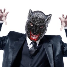 Halloween wolf maske cosplay - maske,