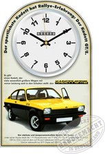 Oldtimer Wanduhr Motiv Opel