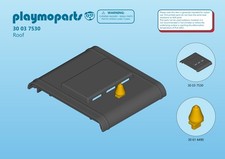 Playmobil Eisenbahn Dach +