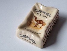 CAMEL Filters Aschenbecher aus Keramik, Zigarettenschachtel, zerknittert crushed