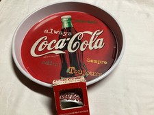 Coca Cola Tablett und