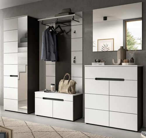 Garderobe set teilig in - garderobe, 5-teilig