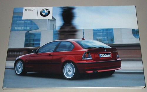 Betriebsanleitung bmw 3er - betriebsanleitung,
