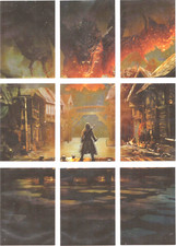 Der Hobbit Fünf Heere - Puzzle-Set "Kryptonium Smaug" 9 Verfolgungskarten #S1-S9