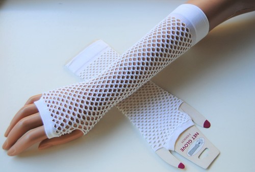Netzhandschuhe stulpen - -,