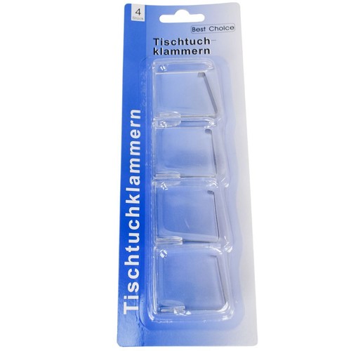 Tischtuchklammern 4er set - 4er,