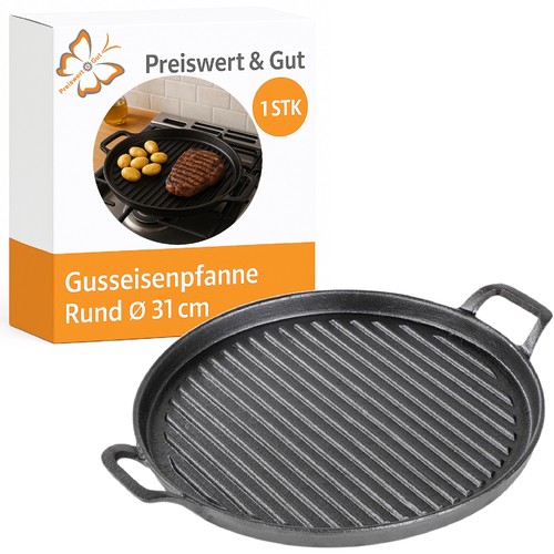 Gusseisenpfanne durchmesser - gusseisenpfanne,