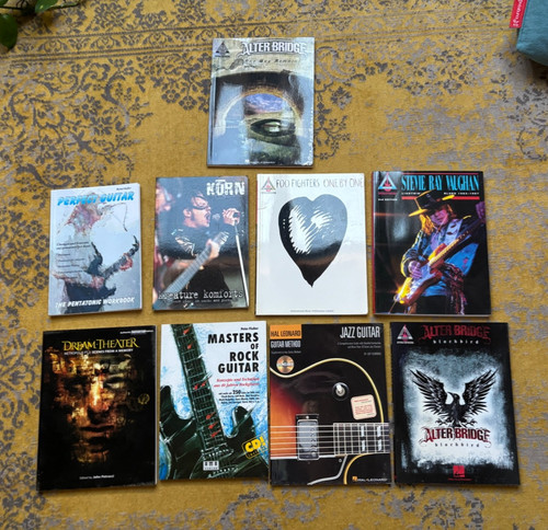 Metal gitarre notenbücher - e-gitarre,