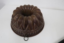 Alte Kupferbackform Kugelhupf Kupfer Ø 26 cm, **1**