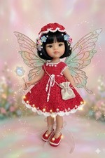 Handgehäkeltes Puppen-Outfit