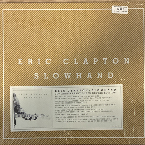 Eric clapton slowhand 35th - clapton,