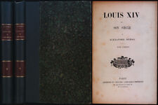 Dumas, Louis XIV et son Siècle. 2 Bände (komplett).