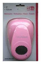 Motiv-Stanzer Oval gewellt Ostern Ei, Jumbo 3XL 3" Motivlocher Efco Punch 5032