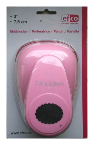 Motiv stanzer oval - motiv-stanzer, gewellt